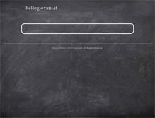 Tablet Screenshot of hellogiovani.it
